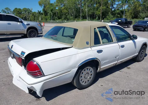 2004 Mercury Grand Marquis Gs из США, поврежденный, VIN 2MEFM74W94X602505